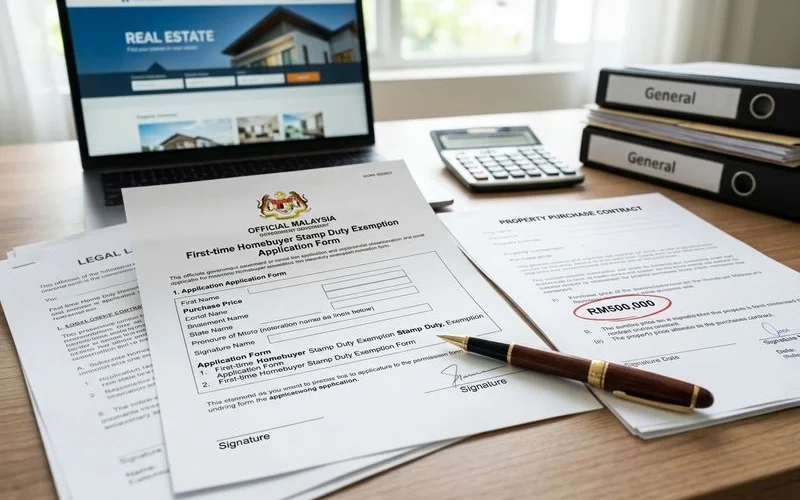 Borang pengecualian duti setem pembeli pertama