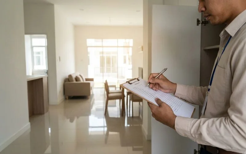 Inventory list dan rekod kondisi rumah