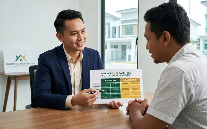 Jadual perbandingan freehold vs leasehold